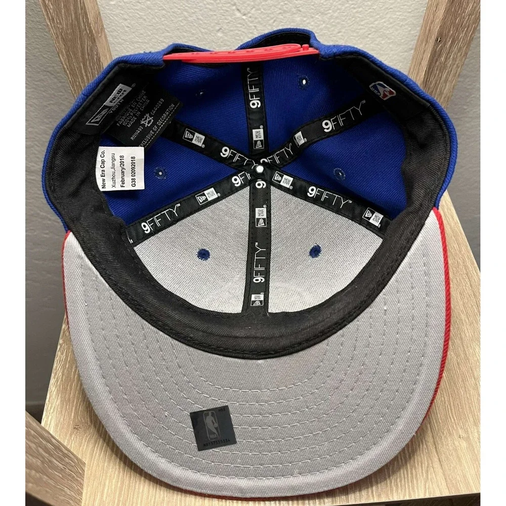 Philadelphia 76ers New Era 9Fifty Youth Snapback With Original Stickers
